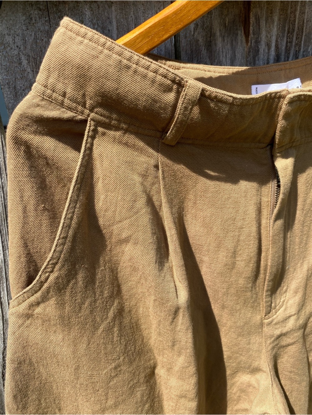 WOMENS APIECE APART BARI CROP TROUSER NWT OAK size 10 - Picture 5 of 15